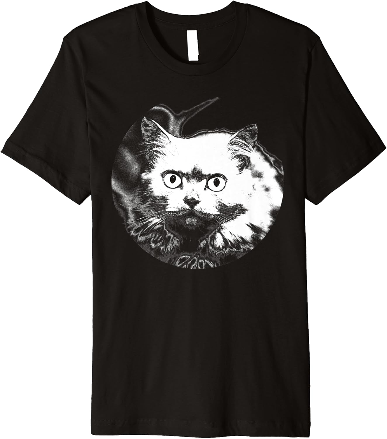 White Cat Premium TShirt Clothing, Shoes & Jewelry